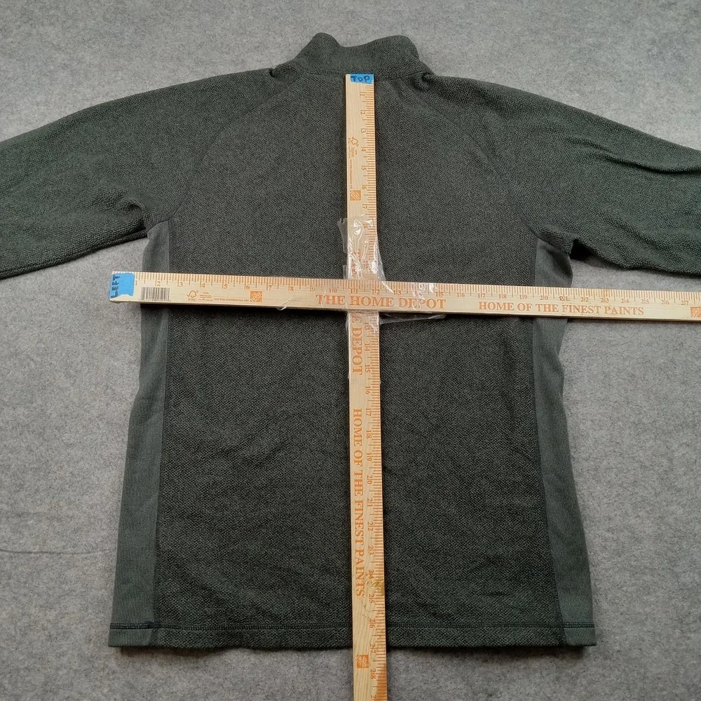 Merrell Pullover Mens Medium Gray‎ 1/4 Zip Long Sleeve Fleece Hiking Top